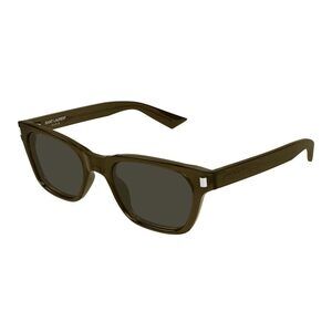 NWT Yves Saint Laurent SL-874 Brown Grey 52mm Sunglasses